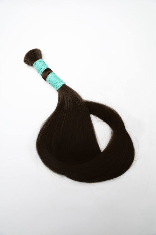 Raw Hair Extensions - Processed (Straight - Color 2 -83 cm -116 gr)