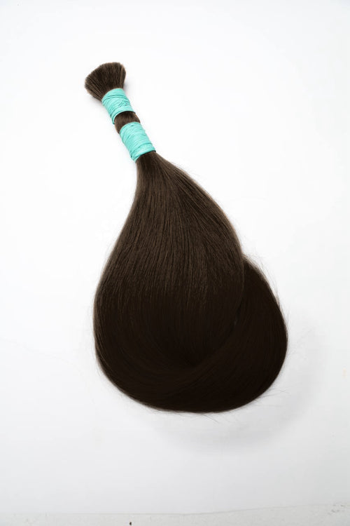 Raw Hair Extensions - Processed (Straight - Color 2 -83 cm -116 gr)