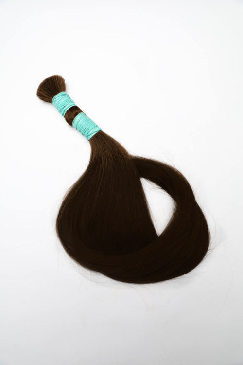 Raw Hair Extensions - Processed (Straight - Color 3 -88 cm -146 gr)