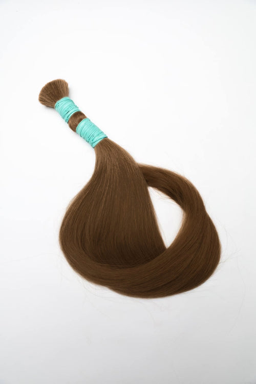 Raw Hair Extensions - Processed (Straight - Color 6 -62 cm -94 gr)