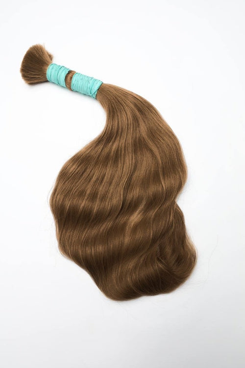 Raw Hair Extensions - Processed (Wavy - Color 8 -70 cm -145 gr)