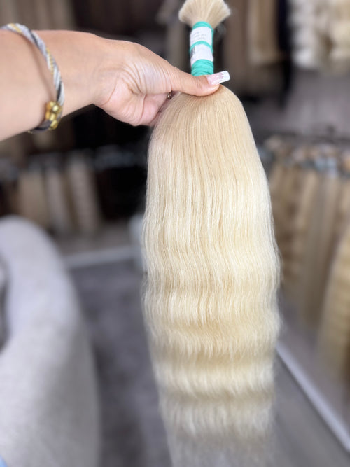 Raw Hair Extensions - Processed (Wavy - Color 201 -59 cm -102 gr - 1917/203)