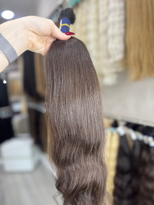 Baby Hair Extensions - Processed (wavy - Color 2 -55 cm -140 gr - 373/i)