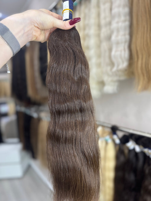 Baby Hair Extensions - Processed (wavy - Color 3 -55 cm -132 gr - 364/i)