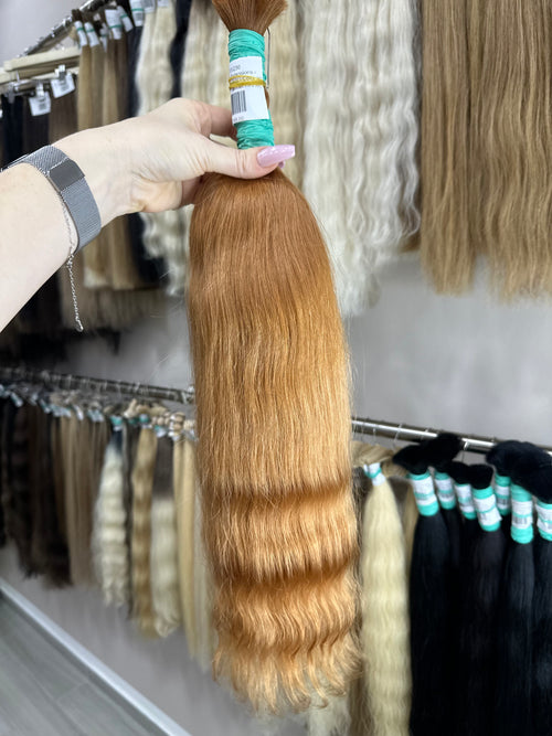 Raw Hair Extensions - Processed (wavy - Color 30 -55 cm -157 gr - 8713/230)