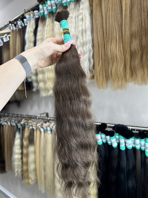 Raw Hair Extensions - Processed (wavy - Color 3b -55 cm -119 gr - 300/234)