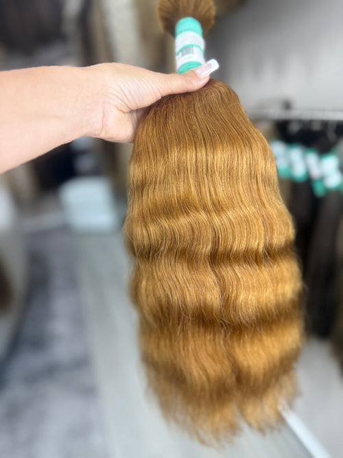 Raw Hair Extensions - Processed (Wavy - Color 77 -56 cm -161 gr - 1935/203)