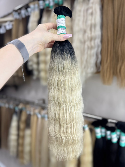 Ombre Hair  - Processed (Wavy - Color 0 -51 cm -135 gr)
