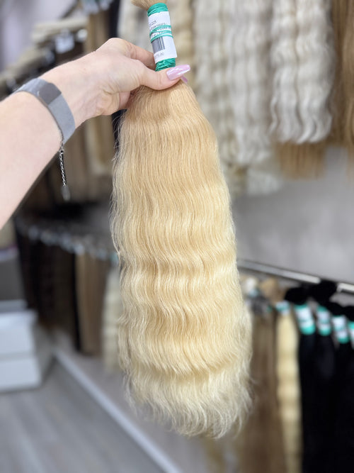 Raw Hair Extensions - Processed (wavy - Color 16 -53 cm -122 gr - 120/225)