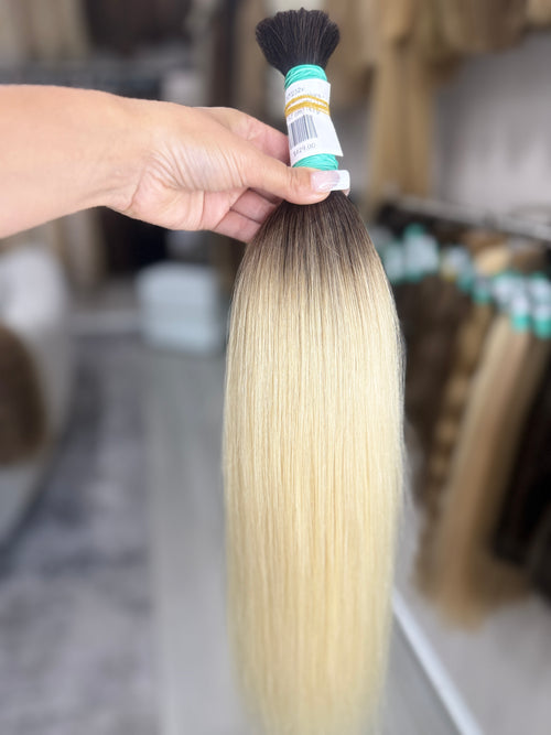 Raw Hair Extensions - Processed (straight - Color ombre -57 cm -143 gr - 37/232v)
