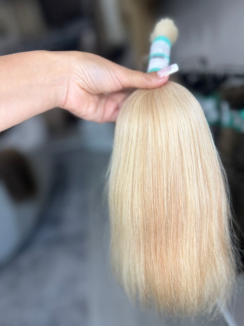 Raw Hair Extensions - Processed (Straight - Color mix -41 cm -100 gr - 2939/212t)