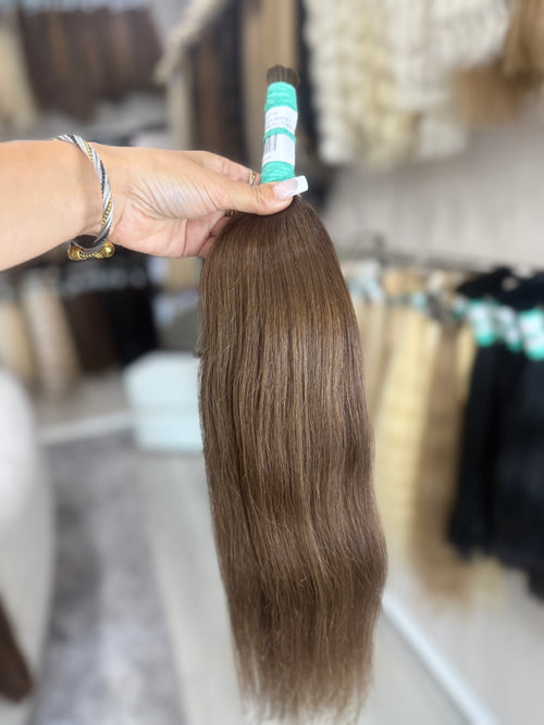 Raw Hair Extensions - Processed (Straight - Color 6 -53 cm -99 gr - 3345/212t)