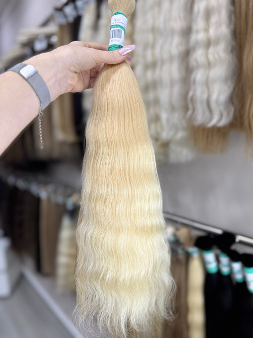 Raw Hair Extensions - Processed (wavy - Color 25 -54 cm -119 gr - 114/225)
