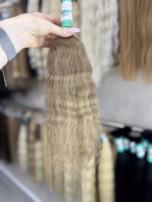 Raw Hair Extensions - Processed (Wavy - Color 10 -43 cm -107 gr)