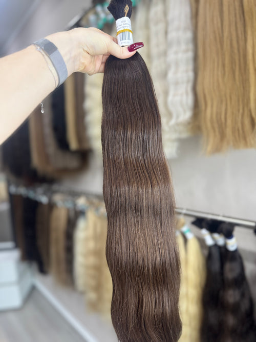 Baby Hair Extensions - Processed (wavy - Color 3 -70 cm -176 gr - 370/i)