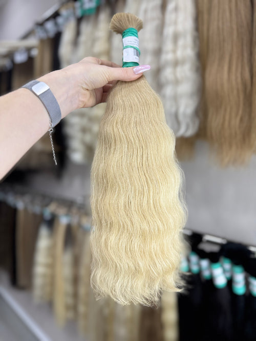 Raw Hair Extensions - Processed (wavy - Color 24 -46 cm -129 gr - 1993/137)