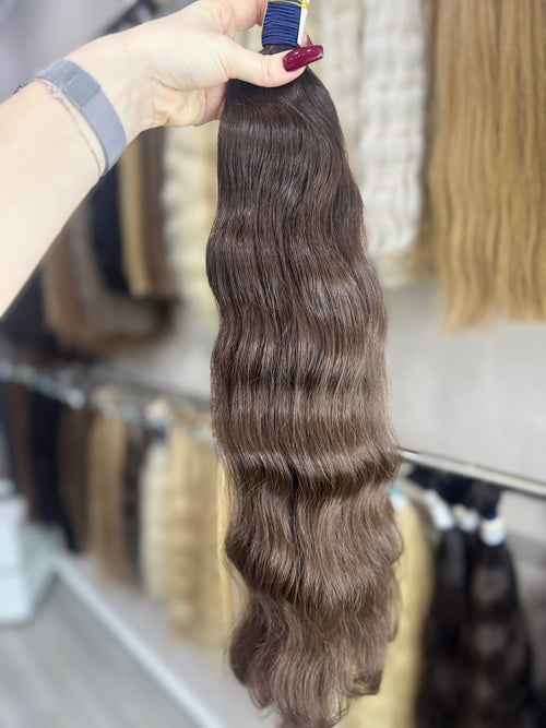 Baby Hair Extensions - Processed (wavy - Color 2 -64 cm -165 gr - 376/i)