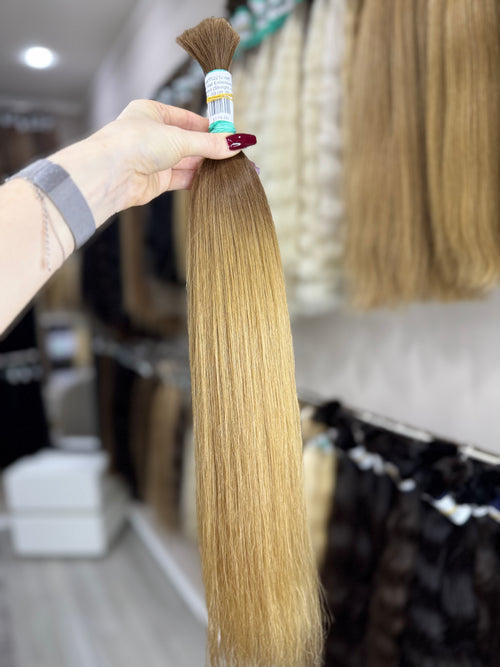 Raw Hair Extensions - Processed (Straight - Color ombre -59 cm -90 gr - 6477/221v det)