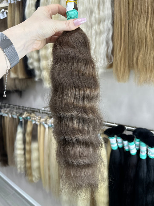 Raw Hair Extensions - Processed (wavy - Color 3b -51 cm -117 gr - 293/234)