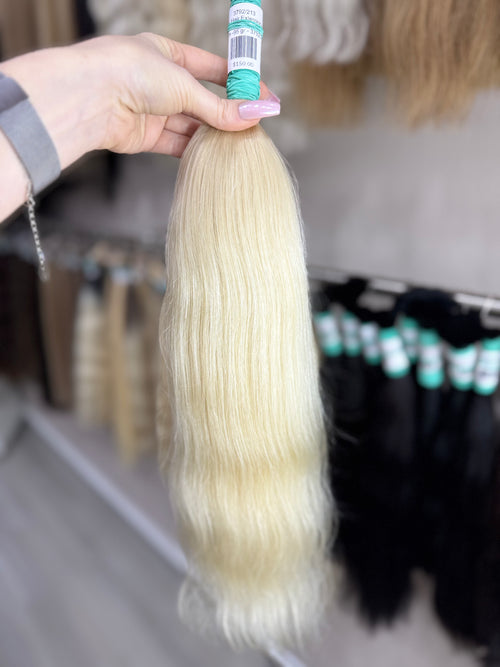 Raw Hair Extensions - Processed (Wavy - Color 199 -56 cm -95 gr - 3792/213)