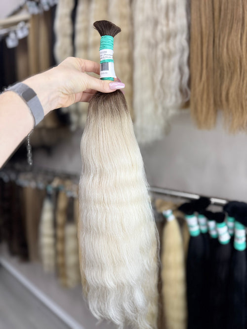 Ombre Hair  - Processed (Wavy - Color 0 -59 cm -101 gr)