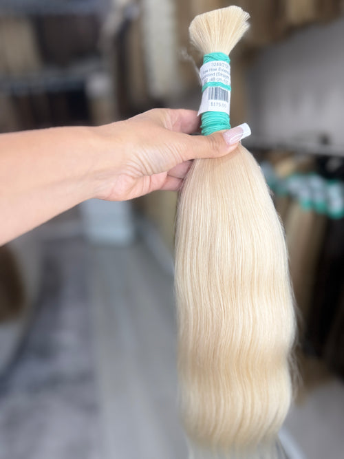 Raw Hair Extensions - Processed (Straight - Color 200 -48 cm -105 gr - 3240/212t)