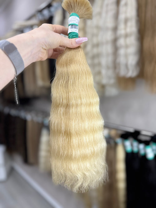 Raw Hair Extensions - Processed (Wavy - Color 24 -46 cm -94 gr - 350/168)