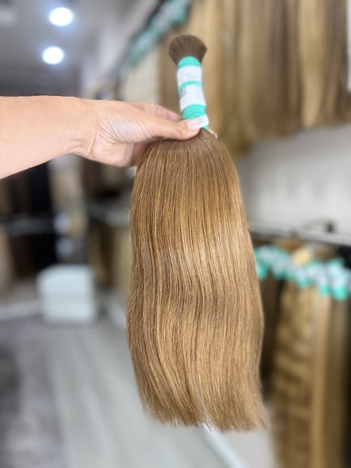 Raw Hair Extensions - Processed (Straight - Color 8 -44 cm -123 gr - 2951/212t)