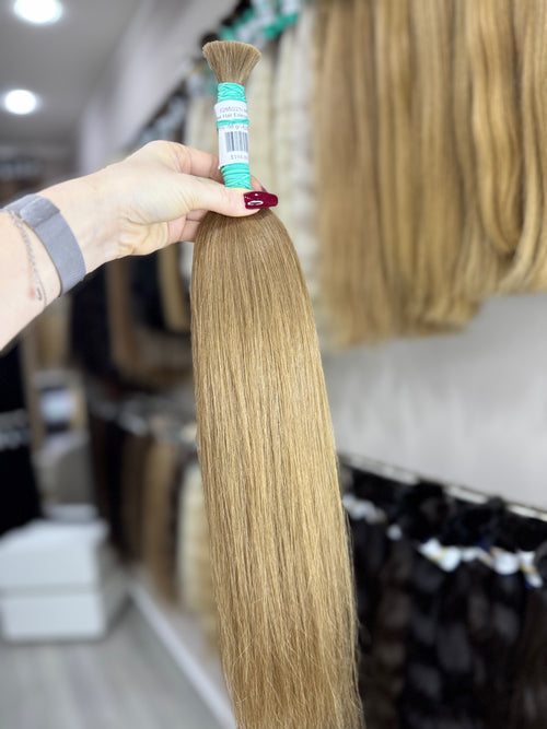 Raw Hair Extensions - Processed (Straight - Color 8 -58 cm -98 gr - 6285/221v det)