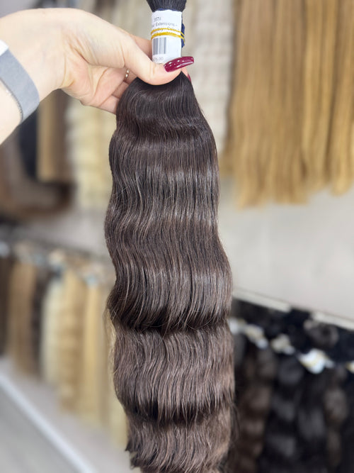 Baby Hair Extensions - Processed (wavy - Color 2 -57 cm -193 gr - 357/i)
