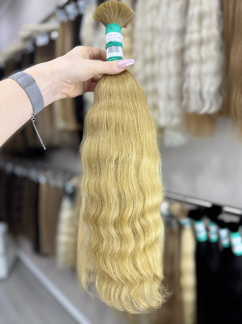 Raw Hair Extensions - Processed (Wavy - Color 20 -53 cm -158 gr)