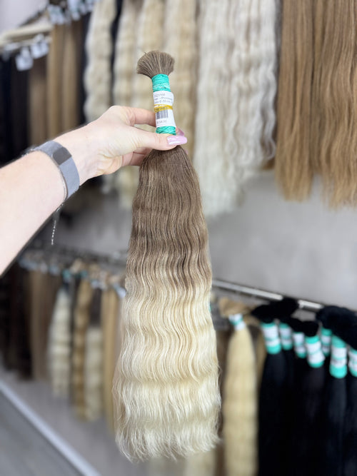 Ombre Hair  - Processed (Wavy - Color 0 -55 cm -100 gr)