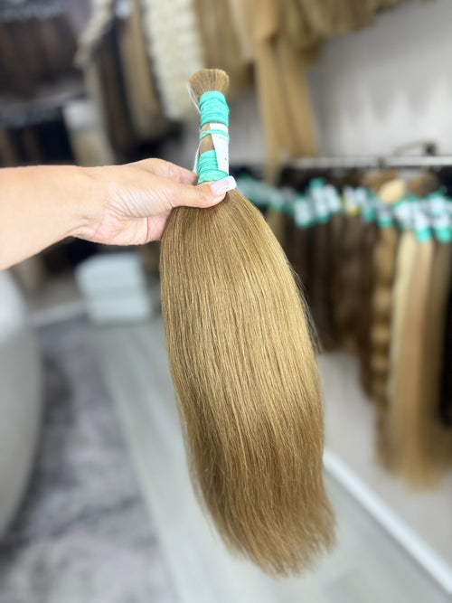 Raw Hair Extensions - Processed (Straight - Color 10 -50 cm -129 gr)