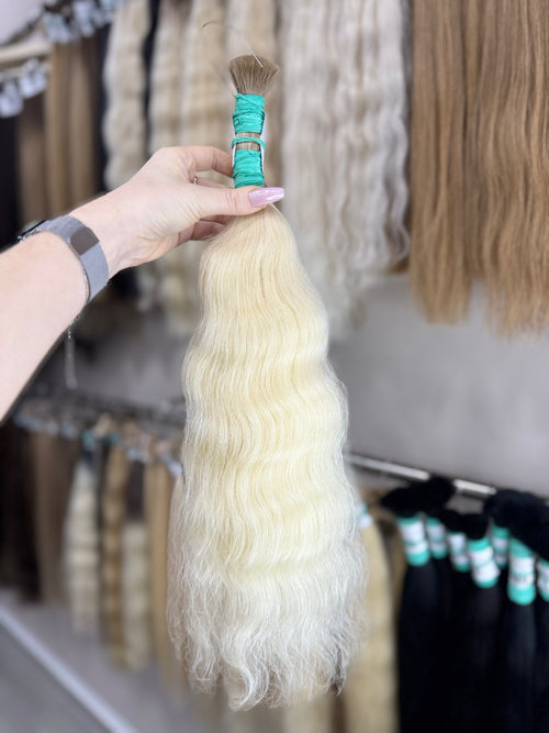 Ombre Hair  - Processed (Wavy - Color 0 -53 cm -114 gr)