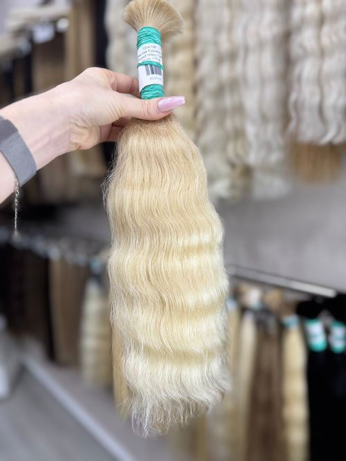 Raw Hair Extensions - Processed (Wavy - Color 12 -45 cm -110 gr)