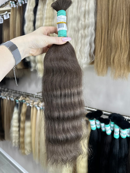 Raw Hair Extensions - Processed (wavy - Color 3b -53 cm -142 gr - 283/235)
