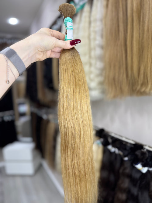 Raw Hair Extensions - Processed (Straight - Color ombre -61 cm -91 gr - 6104/221v det)