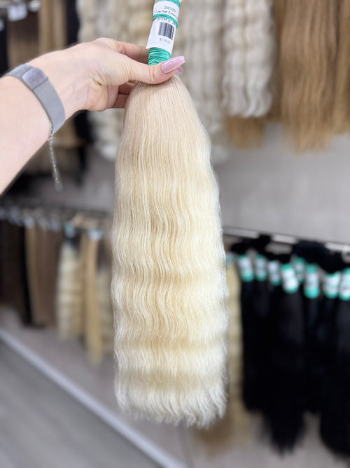 Raw Hair Extensions - Processed (Wavy - Color 25 -57 cm -144 gr - 2403/207)