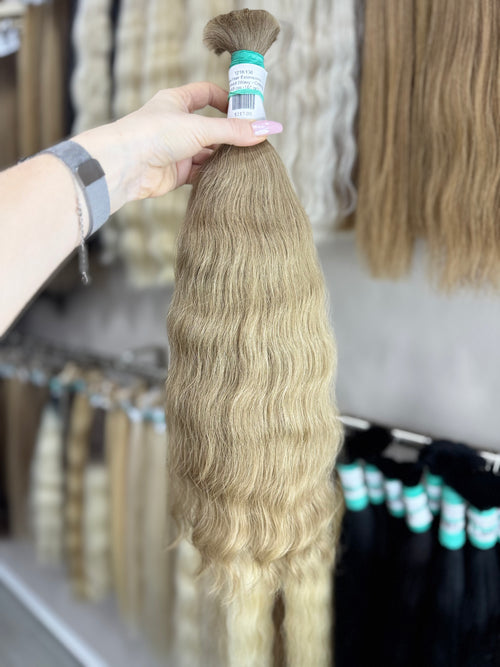 Raw Hair Extensions - Processed (Wavy - Color 10 -48 cm -161 gr)