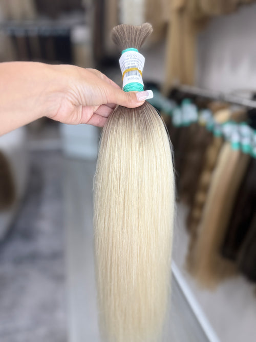 Raw Hair Extensions - Processed (straight - Color ombre -56 cm -135 gr - 43/232v)