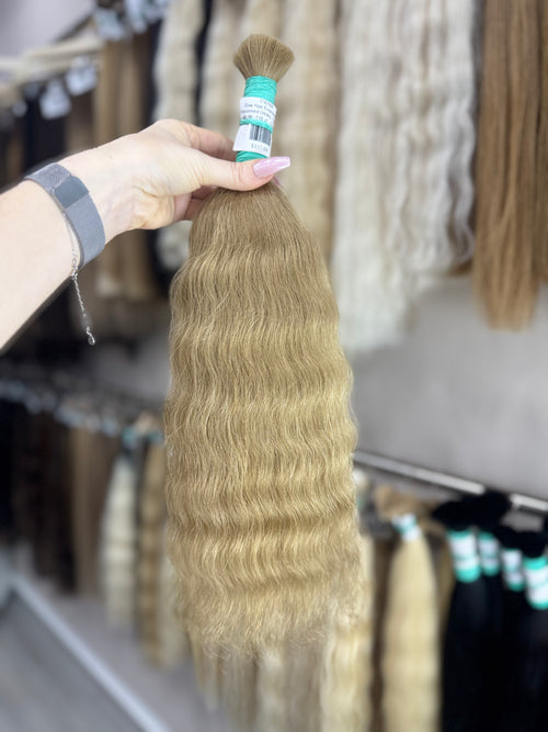 Raw Hair Extensions - Processed (Wavy - Color 24 -46 cm -116 gr - 318/168)