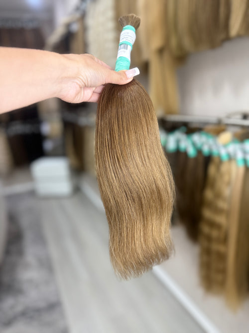 Raw Hair Extensions - Processed (Straight - Color 8 -43 cm -87 gr - 2856/212t)