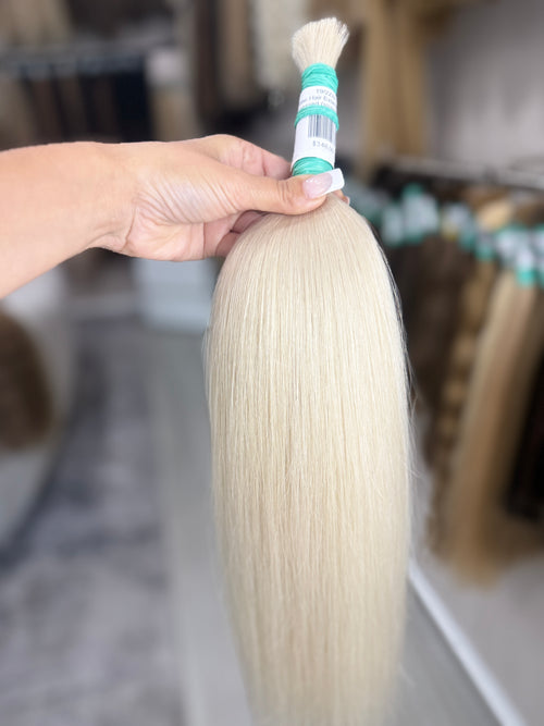 Raw Hair Extensions - Processed (straight - Color 200 -57 cm -116 gr - 19/232v)