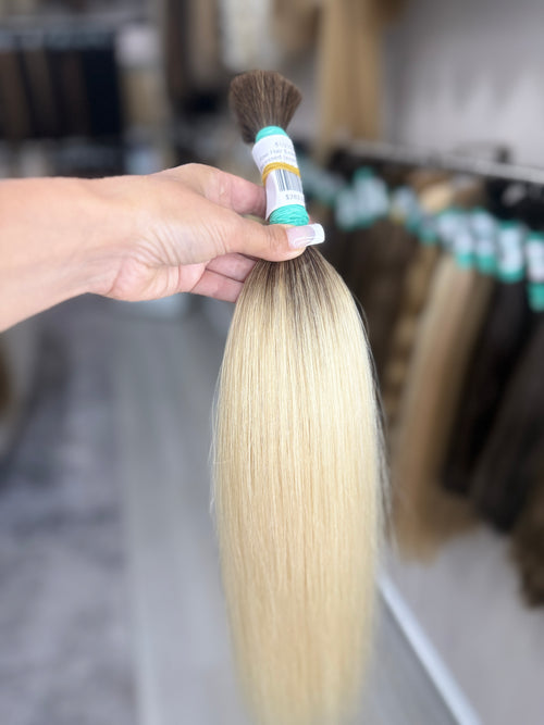 Raw Hair Extensions - Processed (straight - Color ombre -55 cm -94 gr - 51/232v)