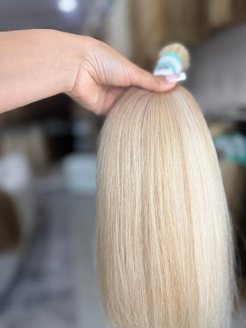 Raw Hair Extensions - Processed (Straight - Color mix -45 cm -151 gr - 3178/212t)
