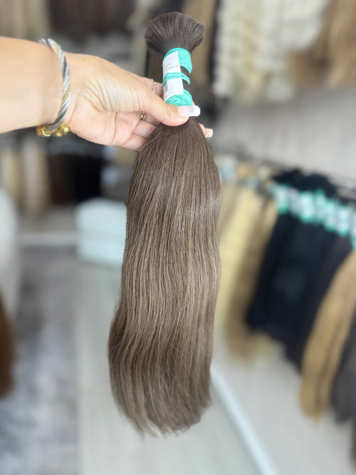 Raw Hair Extensions - Processed (Wavy - Color 3 -46 cm -168 gr)