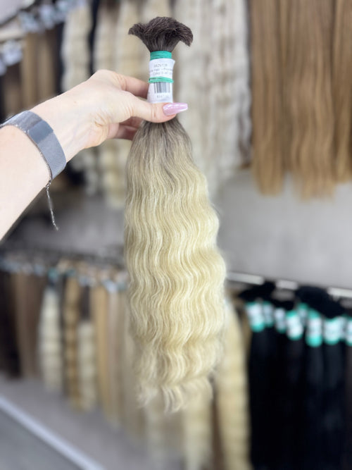 Ombre Hair  - Processed (Wavy - Color 0 -47 cm -124 gr)