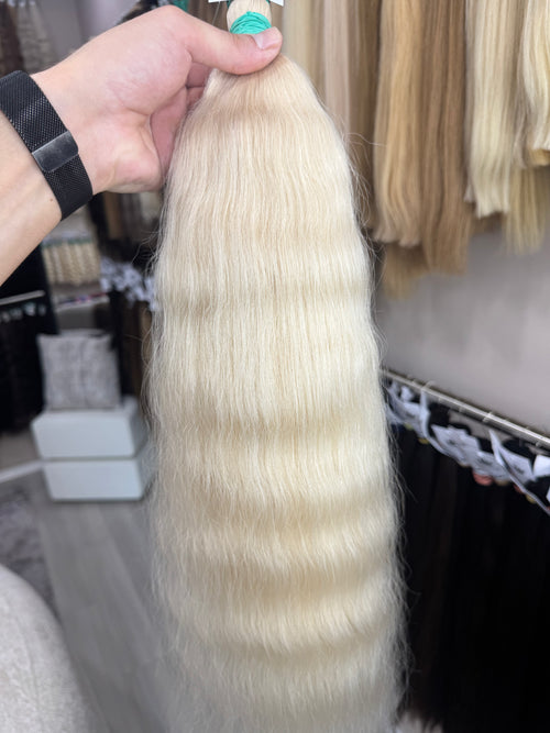 Raw Hair Extensions - Processed (wavy - Color 200 -72 cm -179 gr - 3368/212)