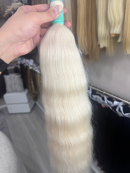 Raw Hair Extensions - Processed (Wavy - Color 201 -66 cm -180 gr - 3326/212)