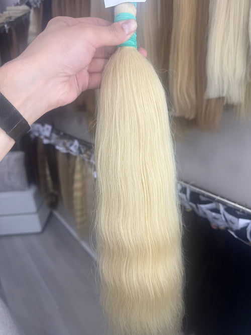Raw Hair Extensions - Processed (Wavy - Color 25 -62 cm -153 gr)